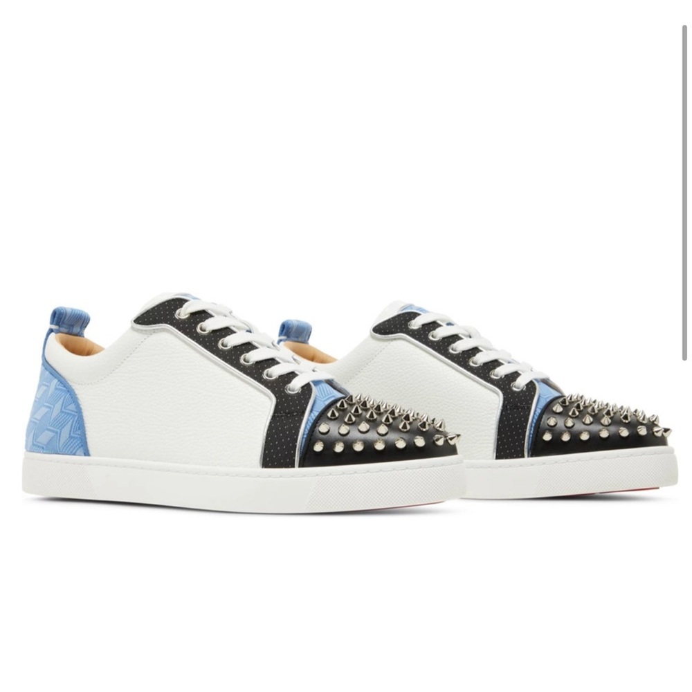 Christian Louboutin Louis Junior Spikes Orlato Flat Sneakers - Picture 2 of 8